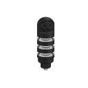 TL50 Pro Tower Light with IO-Link Sealed Loud Audible, Beacon Black Housing: 3-Segment, TL50BL3ALSKQ