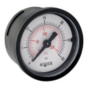 100 Series Pressure Gauge, 0 psi to 100 psi, Polished Stainless Steel Bezel, Panel Mount Clamp