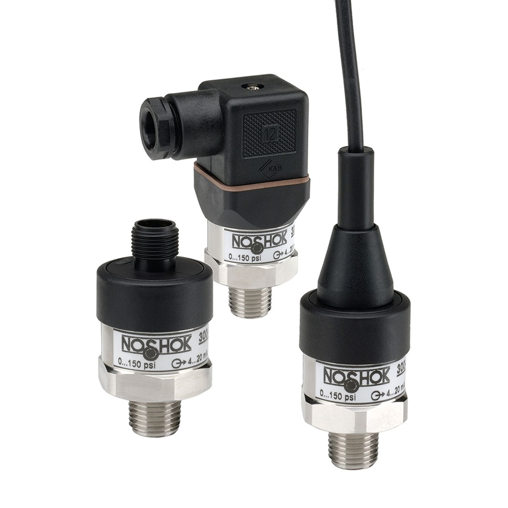 300 Series Compact OEM Transducers, 0 psig to 100 psig, Threaded Orifice