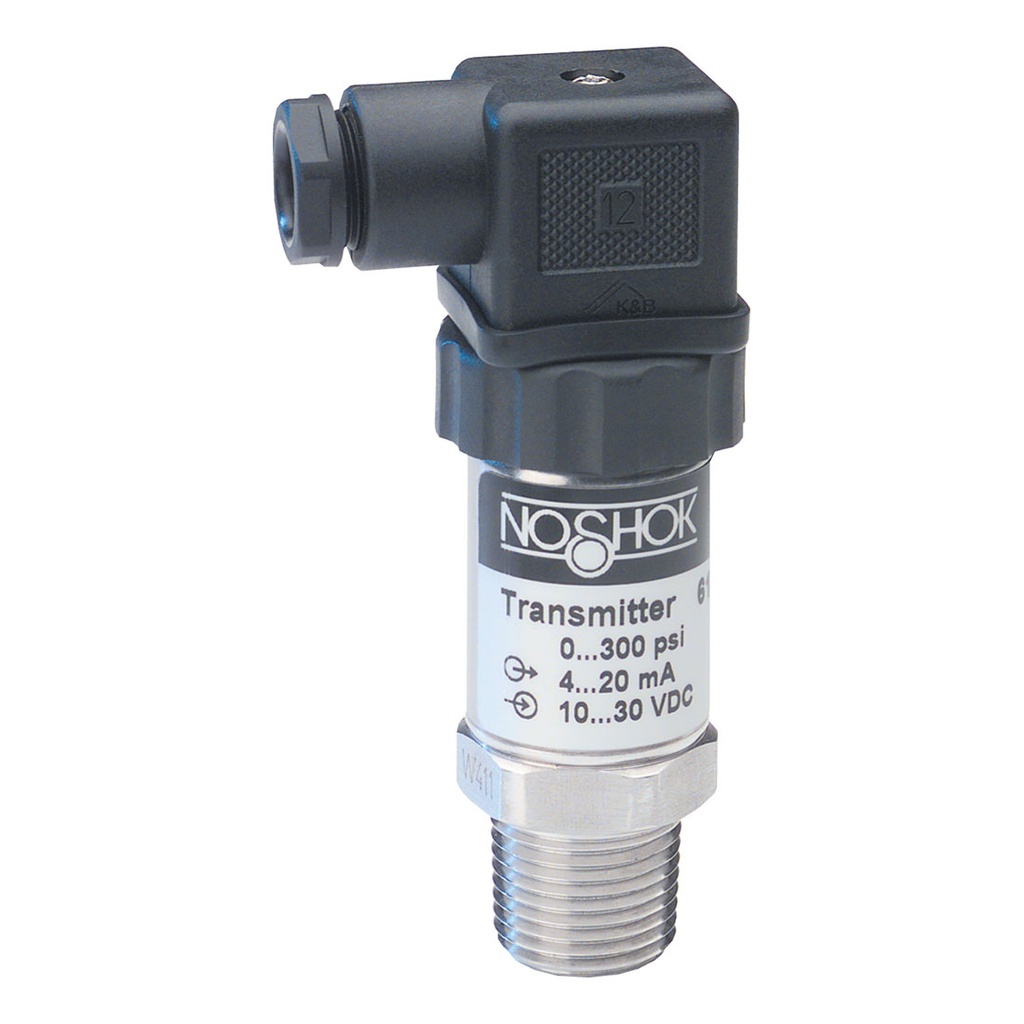 615 Series High Accuracy Heavy-Duty Pressure Transducer, Internal Diaphragm, 0 psig to 1,000 psig