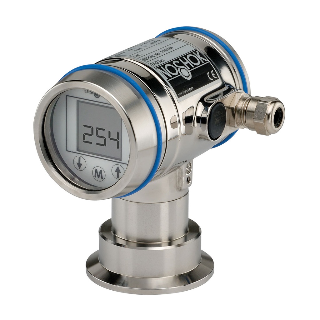 25 Series Intelligent Pressure & Level Transmitter, 0 inH2O to 40 inH2O, Transparent Cover (for display)