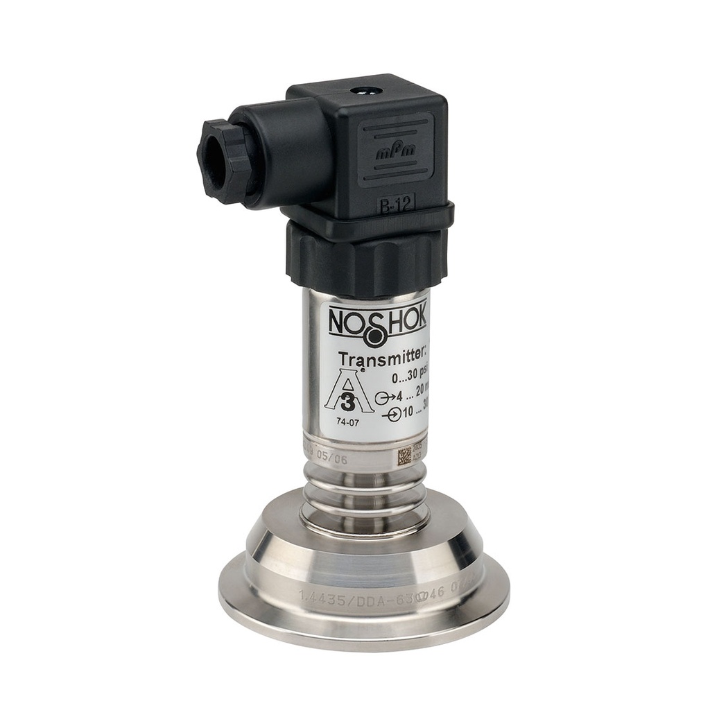 11 Series Sanitary Clamp Pressure Transmitter, 0 psig to 100 psig