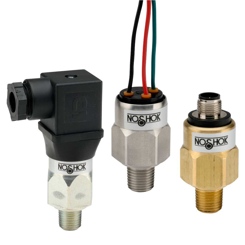 200 Series Mechanical Compact High Pressure Switch, 1,000 to 6,000 psig, 7/16"-20 SAE Male, Non-Adjustable, SPDT, 18" Flying Leads