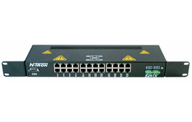 500-A Series, 24-Port, N-Tron 524TX-A Industrial Ethernet Switch for Process Control