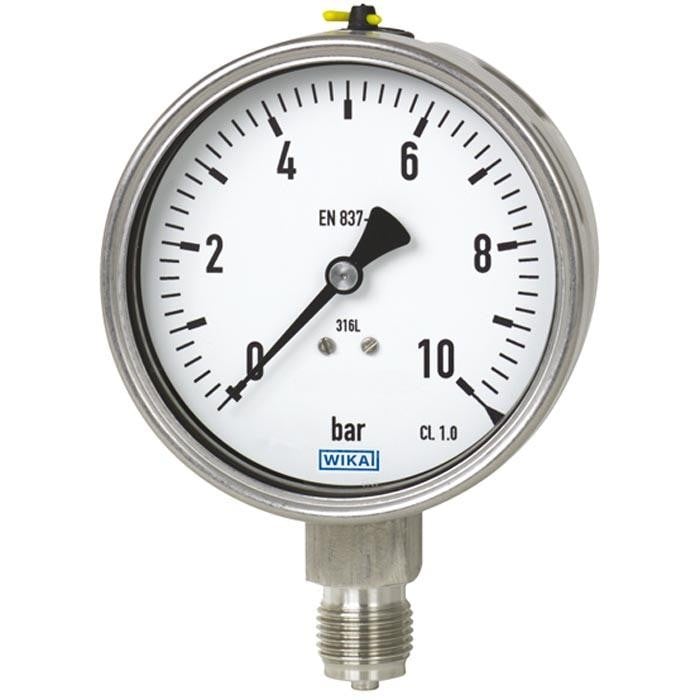 232.50 Series Stainless Steel Dry Industrial Pressure Gauge, 0 to 800 psi