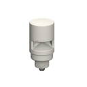 Tower Light, Gray Housing: Sealed Omnidirectional Continuous Audible Indicator, TL50AOSCQ8