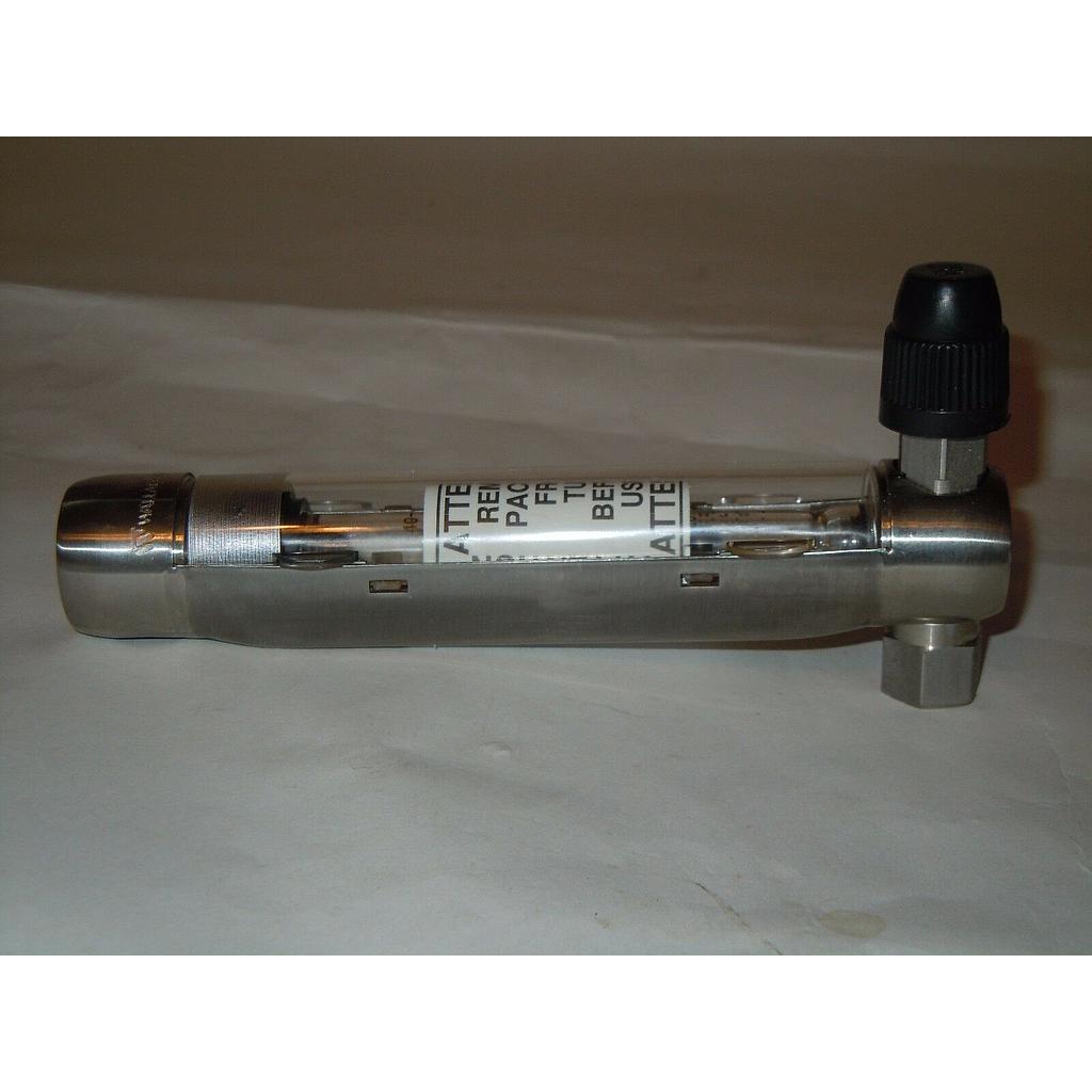 GLASS TUBE PURGEMETER, HIGH CAPACITY