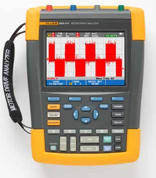 FLUKE-MDA-550/FPC, WITH FLUKE-MDA-550-III MOTOR DRIVE ANALYZER 4CH CLR PRO WITH 1 YR PREMIUM CARE STD