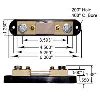 APSCM Series 10 AMP Current Shunt