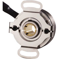 ZOH Series, 0.375" Thru-Bore Encoder, Quadrature Output, 60 PPR