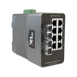 NT-5000 Series, 10-Port, NT-5010-FX2-SC15 Gigabit Managed Industrial Ethernet Switch, 2SC 15km