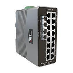 NT-5000 Series, 18-Port, NT-5018-FX2-SC00 Gigabit Managed Industrial Ethernet Switch, 2SC 2km