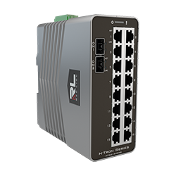 NT-5000 Series, 18-Port, NT-5018-DM2-0000 Gigabit Managed Industrial Ethernet Switch 2 Dual Mode SFP