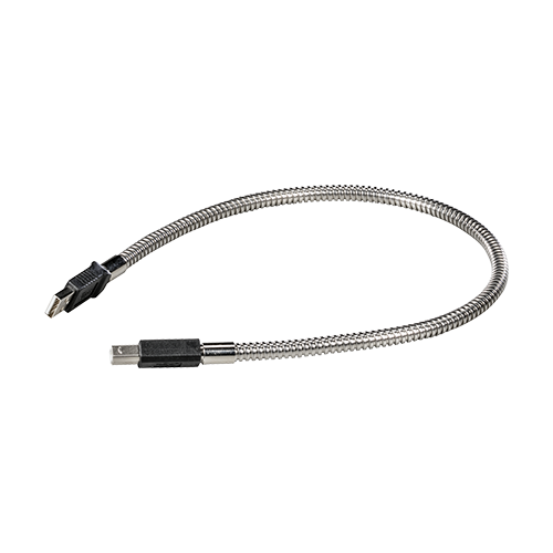 USB Tethering Cable, 0.5 M Metal Jacketed