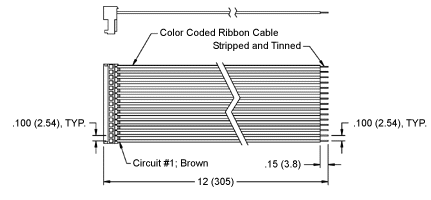 MDM Cable Assembly for MDMU & MDMV