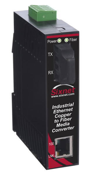 SL Series, 2-Port, Sixnet SL-2ES Media Converter, SC 4km