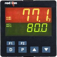 PXU Series PID Controller, 1/4 DIN Universal Input, SS Out, DC Pwr, RS-485, 2nd Relay Out, CT In, User Input