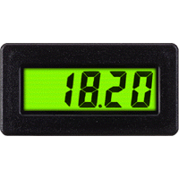 CUB Series CUB4 Process Meter with Yellow/Green Backlighting