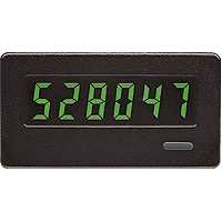 CUB Series CUB4 6-Digit Counter with Yellow/Green Backlighting