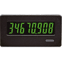 CUB Series CUB4 8-Digit Counter with Yellow/Green Backlighting