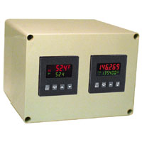 ENC11B- NEMA 4X/IP65 Enclosure for two 1/16 DIN Meter