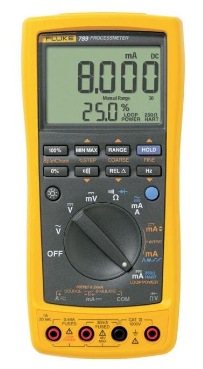 FLUKE 789 PROCESS METER w/ CAL TRACEABLE w/ DATA