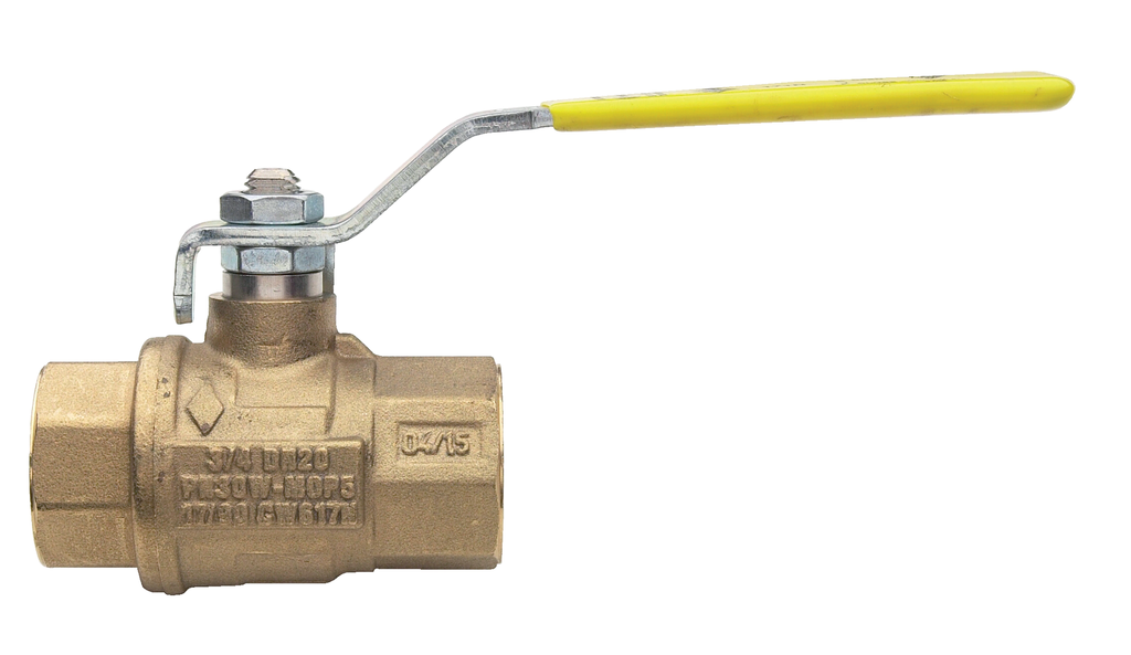 171N / 172N / 171NCR / 171S Euro-Sfer Series Commercial Full Port Brass Ball Valve FNPT Threaded