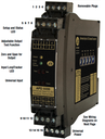 APD 8000 Series Universal Input to DC Isolated Transmitter, Field Configurable, DIN Rail Mount