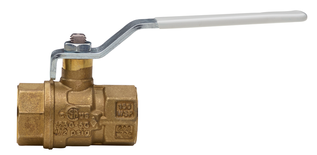 161N LF / 162N LF Lead Free Series, Brass Ball Valve, FNPT Threaded, Full Port