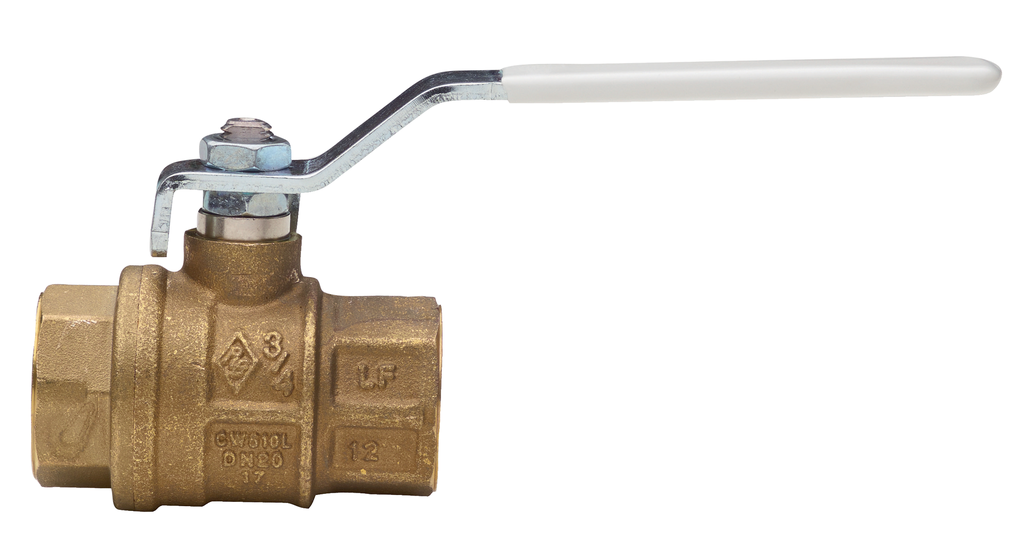 171N LF / 172N LF, Lead Free Series, Commercial Style Brass Ball Valve, FNPT Threaded, Full Port