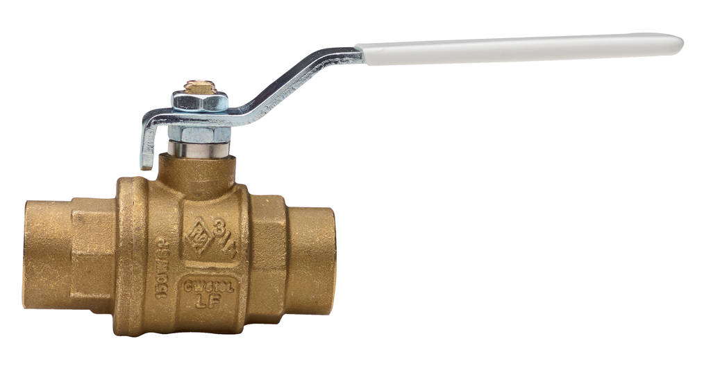 1715 LF / 1725 LF Lead Free Series, Full Port, Brass Ball Valve w/ Solder Ends