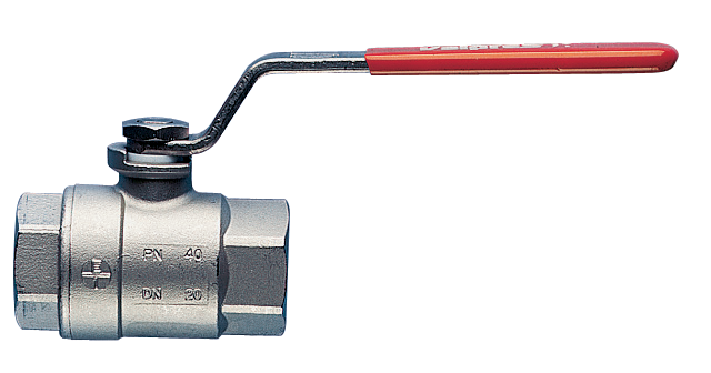 700023 Euro-Inox Series,Full Port SS Ball Valve, 1000 psi, FNPT Threaded