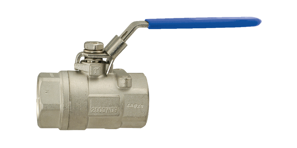 700LL North America Series, Full Port, SS Ball Valve, FNPT Threaded, w/ Locking Device