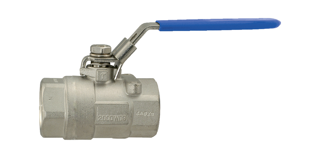 7700LL North America Series, Seal Welded, Full Port SS Ball Valve, FNPT Threaded