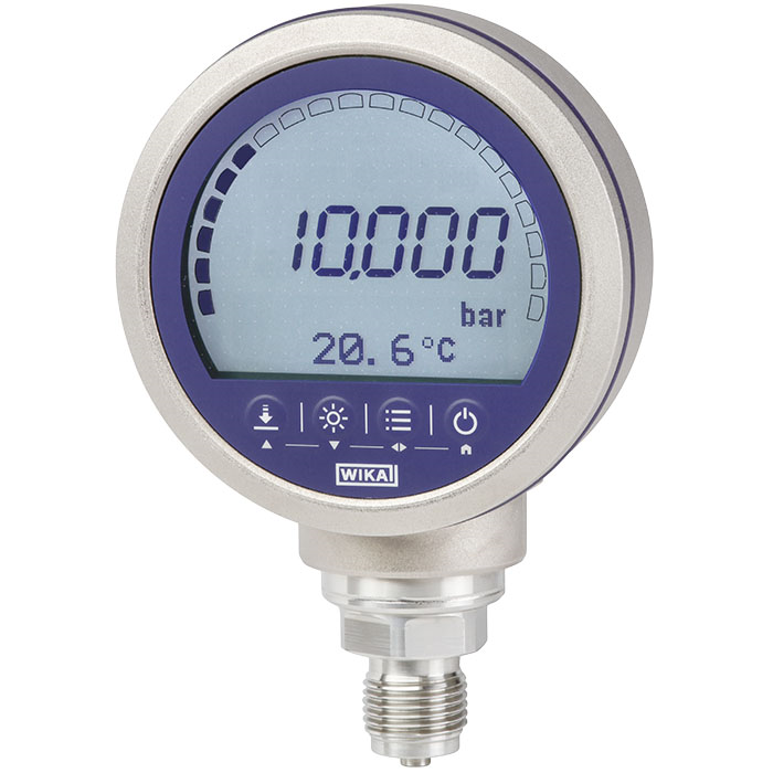 CPG1500 Precision Digital Pressure Gauge, 10,000 PSI Range, 1/4" NPT, Accuracy: 0.05 % FS, DAkkS and A2LA-Calibration Certificates (Both Traceable and Accredited According to ISO 17025)