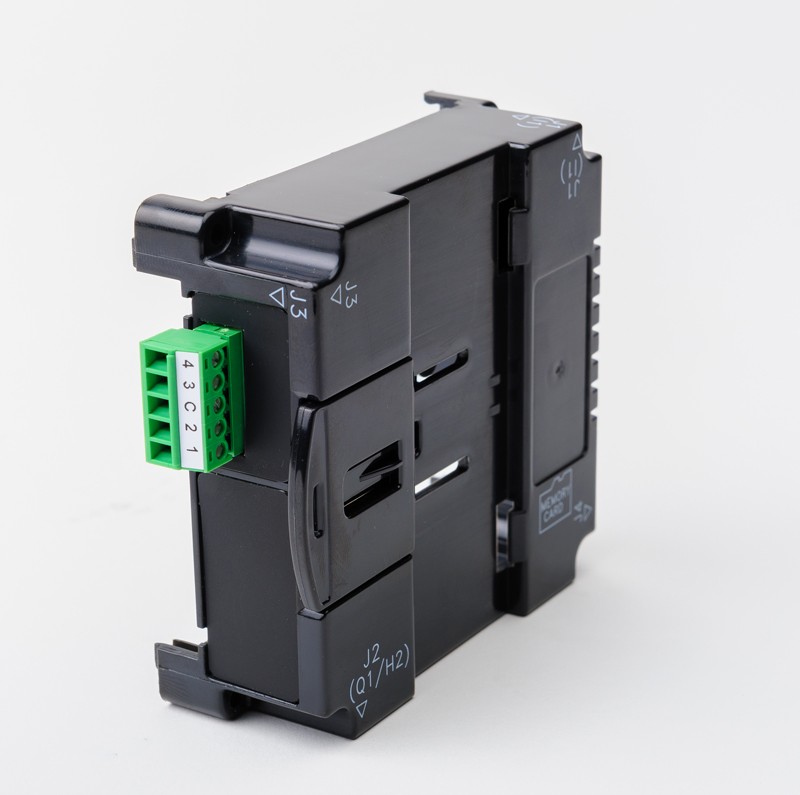 Two-channel Analog Output I/O option kit, selectable 0-10V, +/-10V, 4-20mA.  Due to mechanical interference, not compatible with I/O models 100, 104 and 105.  Does not require sharing of MJ1 serial port