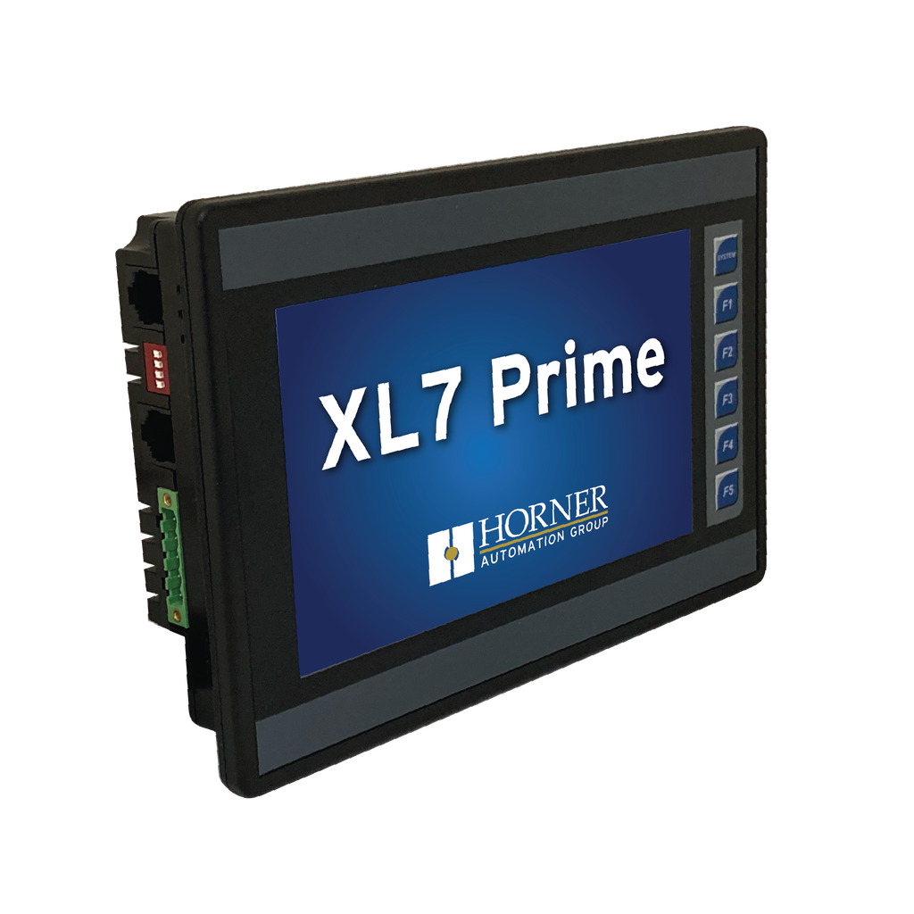 XL7 Prime Controller 7" with Improved Performance, no built in IO, dual Ethernet, WebMI License unlimited preloaded