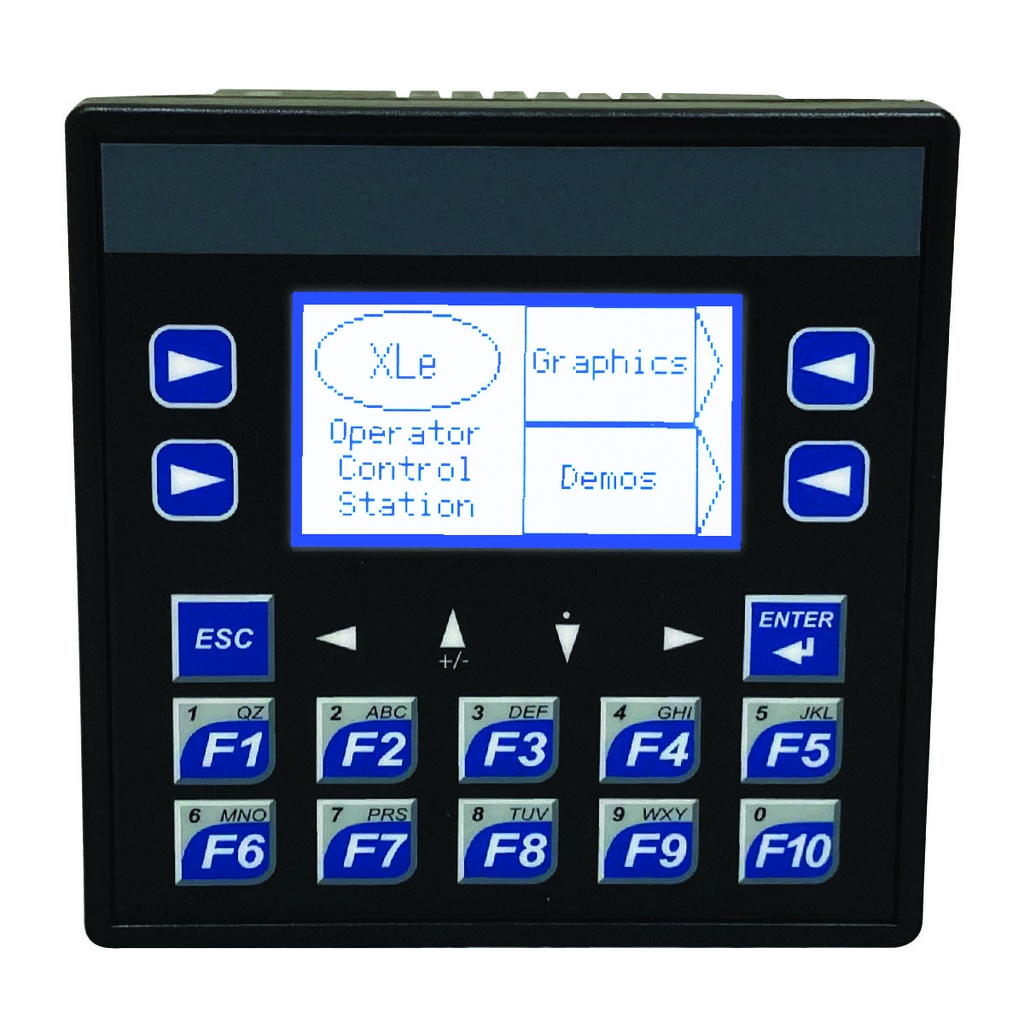 XLE Controller 2.2", 12 DC In, 6 Relay Out, 4 Analog In, (mA/V), With SAE J1939 license preloaded and CsCAN support removed