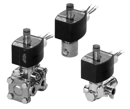 344 Series 1.4 W Low Power, 4-Way, Dual Solenoid Valve