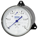 DPG40 Series 100 mm Differential Pressure Gauge, DELTA-Plus w/Integrated Working Pressure Indication