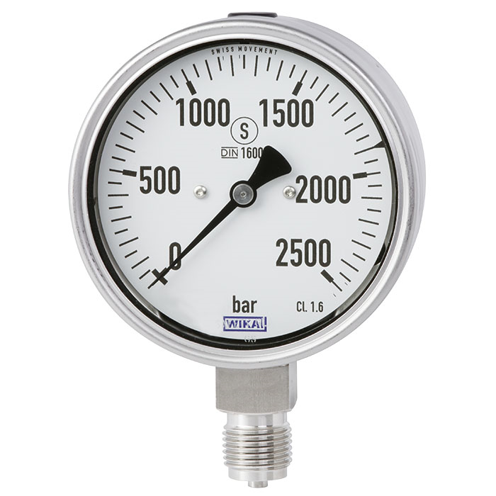 PG23HP-S Series 4" SS High Pressure Gauge w/Safety Pattern