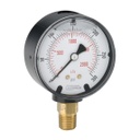 901 Series Liquid Filled Pressure Gauge, -30 inHg to 0 to 30 psi