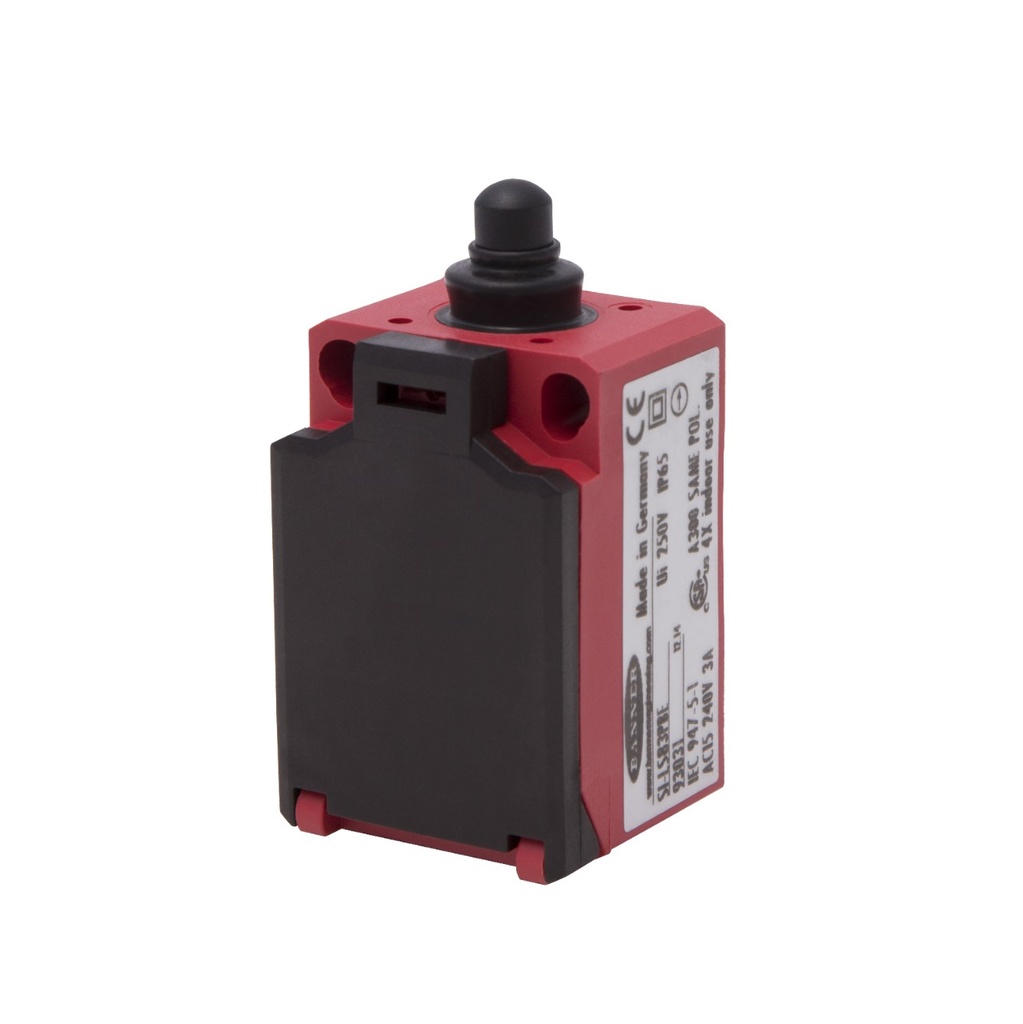 Limit Switch: Plastic Plunger Actuator, SI-LS83PBD