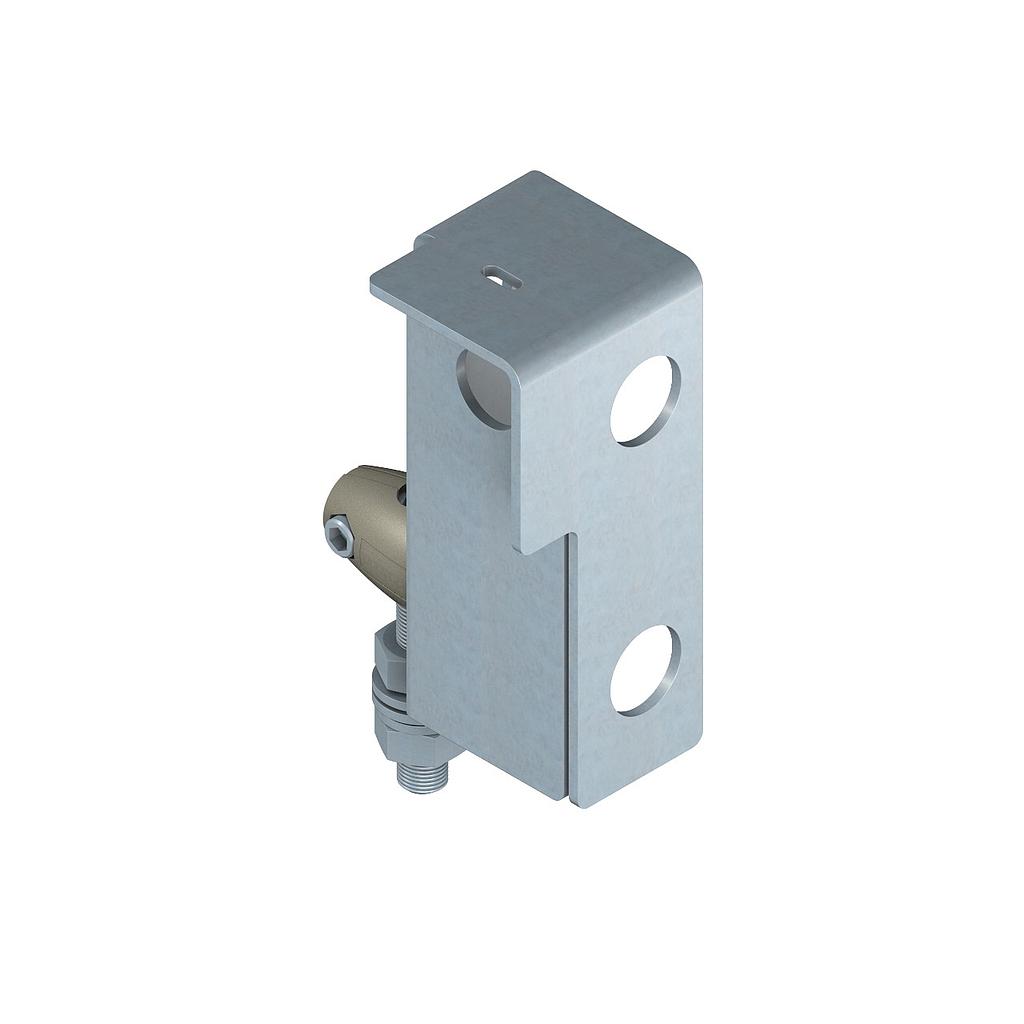 [12908] COVERED MOUNTING BRACKET,115MM LONG 4 MOUNTING HOLES, W/10MM SCREW, SMB18ATFAM10