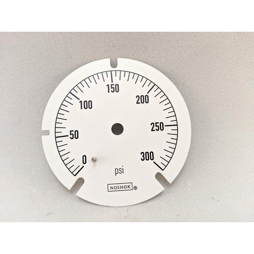 [25-3D-300P] Dial Only For 25.300 Series 0-300 psi