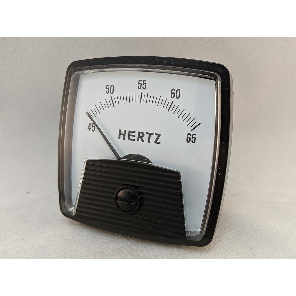 [ST70HZ45651] PANEL FREQUENCY METER 2.5" 120VAC 45-65HZ BIG LOOK STYLE 254250AJAJ