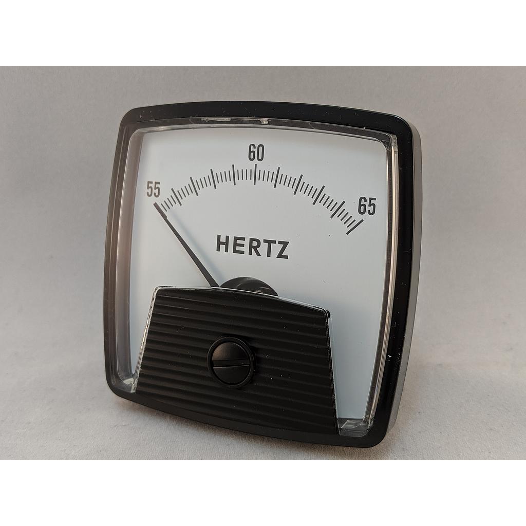 [ST70HZ55652] PANEL FREQUENCY METER 2.5" 240VAC 55-65HZ BIG LOOK STYLE 254250DNDN