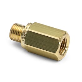 [QTHA-2FB0] 1/4" FEMALE X MALE QUICK TEST, NO CHECK VALVE BRASS