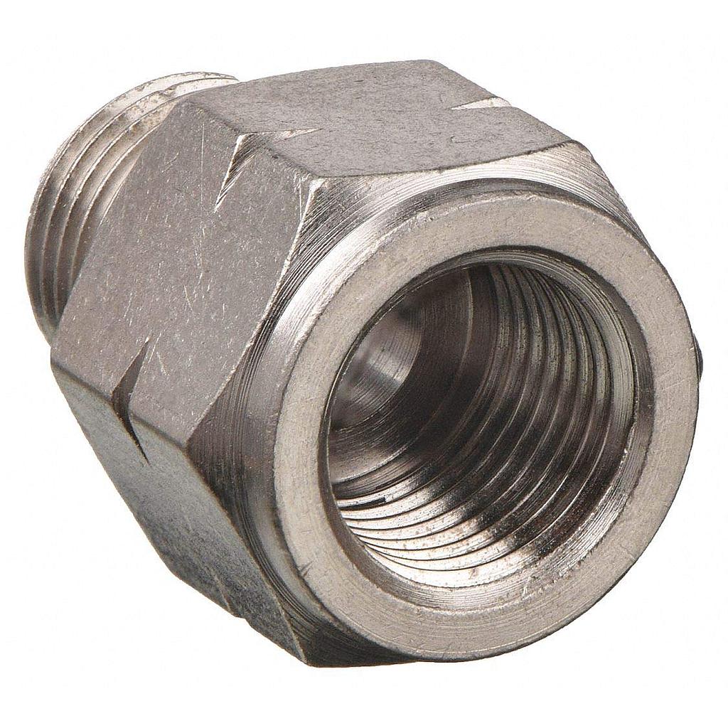 [8R-8 RA Modified (1/2x1/2)] 1/4"FNPT X 1/2"MBSP BRASS FITTING