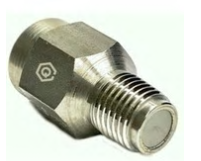 [25S-HX] Pressure Snubber 1/4" NPT, 303 SS, 15,000 PSI Max, For Gases